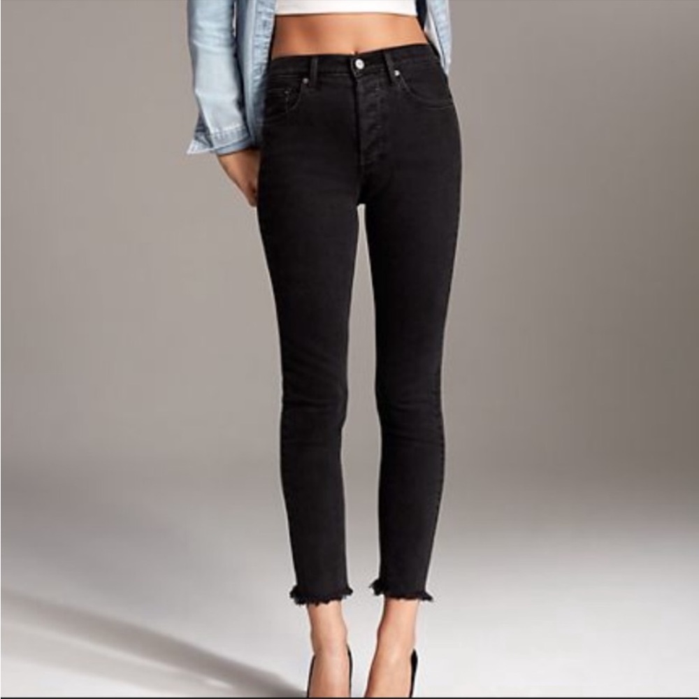 Aritzia Denim Forum The Yoko High Rise Slim Jeans